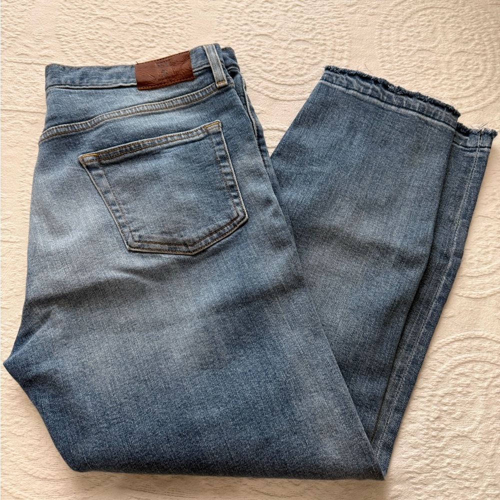 Frye Light Blue Straight Jeans
